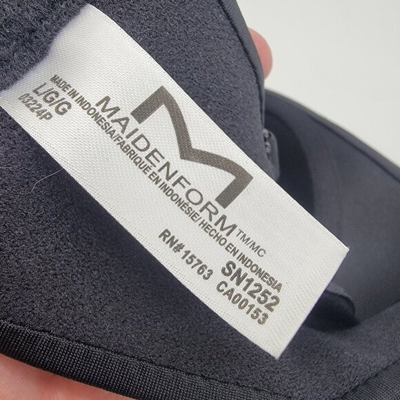 Maidenform Bra Comfort Crush Wireless Multiway Convertible Black SN1252‎ L NWOT - Picture 5 of 5